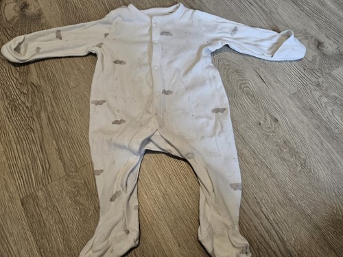 Baby sleepsuit cloud - baby, print