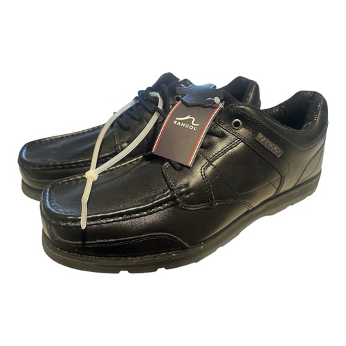 Kangol men black leather - black,