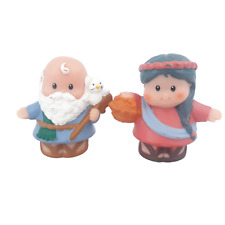 Fisher Price Little People Noah & His Wife Figures Noah's ARK Set