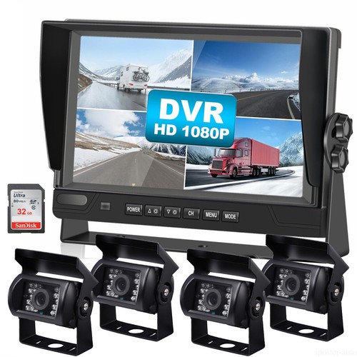 Quad monitor dvr usb - 9'',