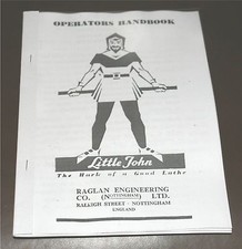 Raglan LittleJohn Lathe Manual
