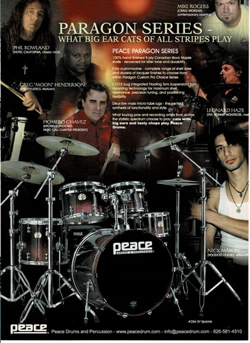 Peace drums rowland - drums,