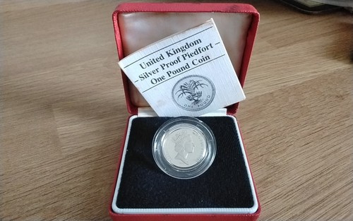 Silver proof piedfort - piedfort, 1985