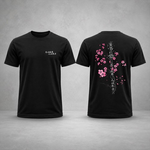 Men japanese cherry blossom - men's,