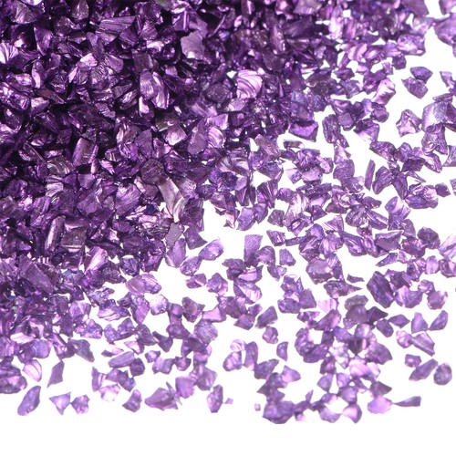 200g crushed glass chips 4mm - 200g,