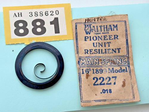 Waltham pocket watch size - pocket, 16
