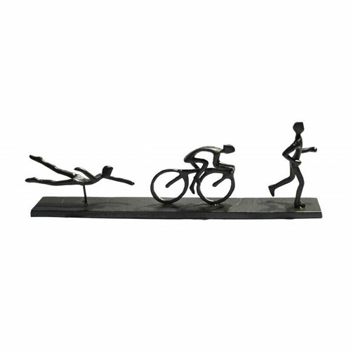 Metal triathlon male - metal, figurine