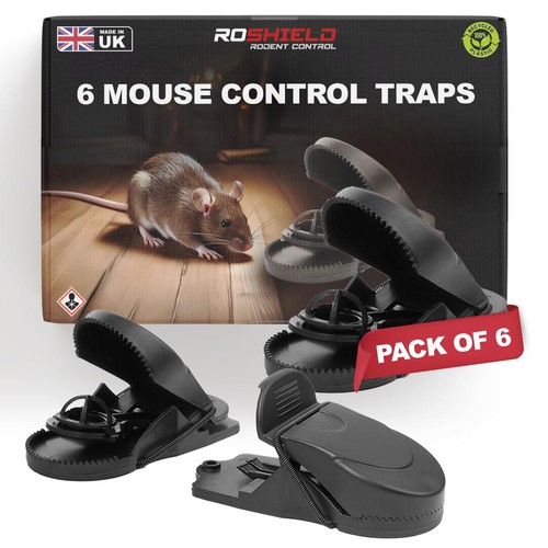 Roshield mouse traps - 6,