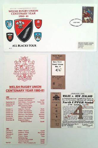Vintage welsh rugby union - rugby,