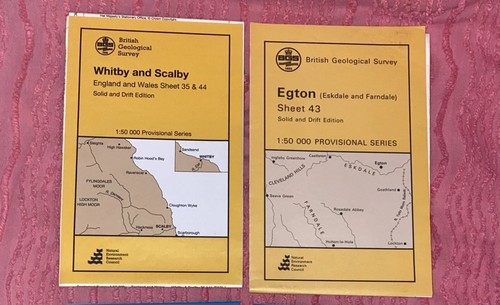 British geological survey maps - geological,