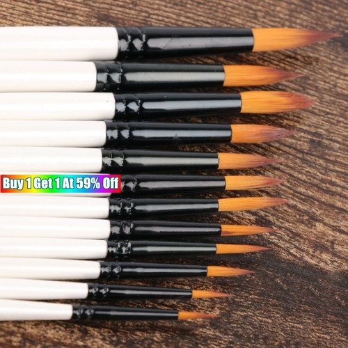 12pcs artist paint brushes - 12pcs,