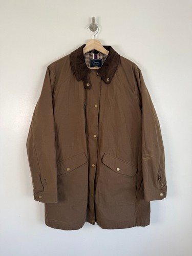 Joules wax jacket - jacket, brown