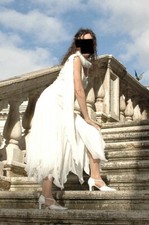 Pronovias Wedding Dress Tea Length / Short /Ankle Length Ivory UK8-10