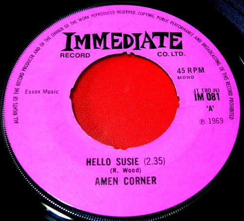 Amen corner hello - susie, uk