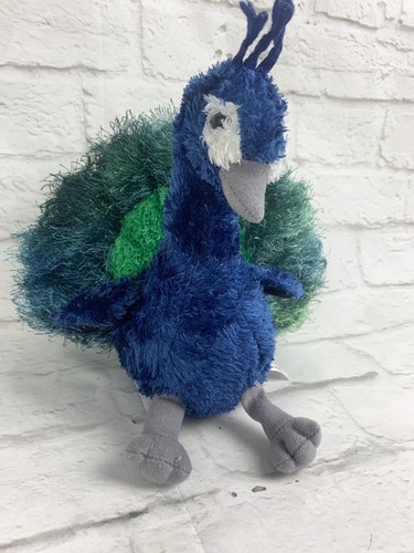 Aurora plush peacock blue - peacock,