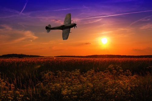 Supermarine spitfire bbmf - supermarine,
