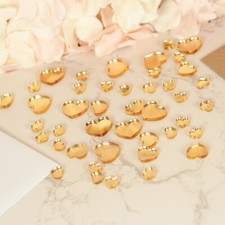 100 mixed sized small mirror