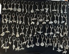 Small Miniature Hand Finished Pewter Keyrings