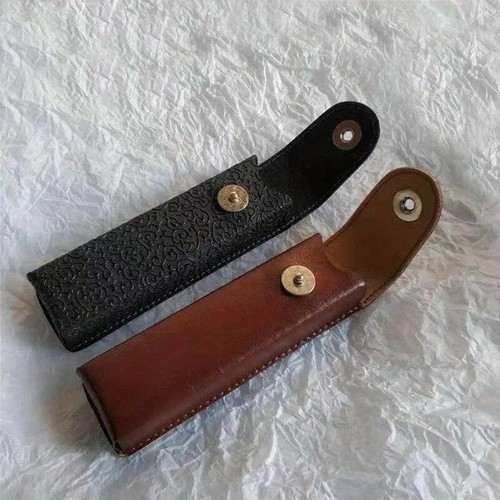 Leather glasses case - case, slim