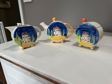 tea set hand painted in Italy