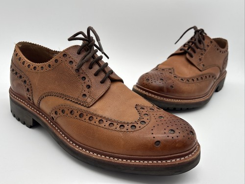 Grenson archie tan leather - grenson,