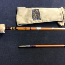 Vintage J S Sharpe The Scottie 9ft 6" #6 split cane fly fishing rod