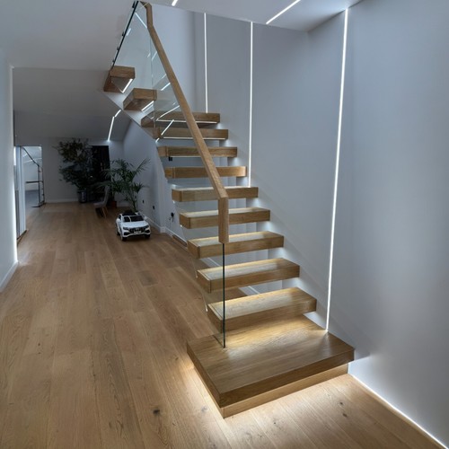 Floating staircase kit - floating,