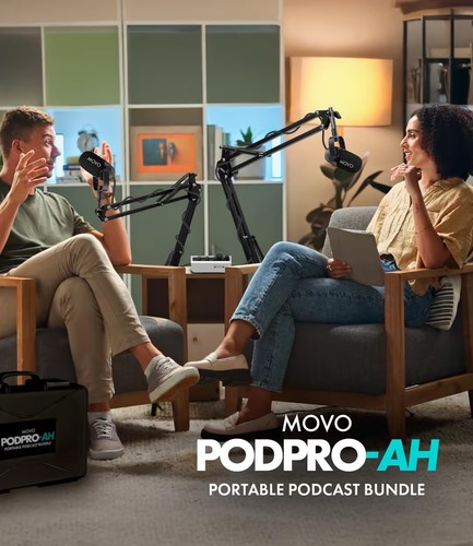 Movo portable podcast - movo,