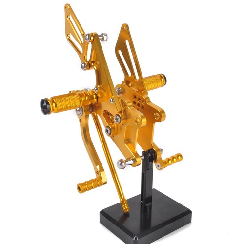 Cnc rearset foot pegs - cnc, rear