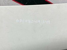 (AS) MERCEDES BENZ W211 E CLASS ESTATE REAR TAILGATE SPOILER WHITE A2117900188 