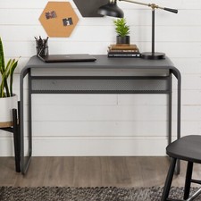 Office Desk Metal Curved Top