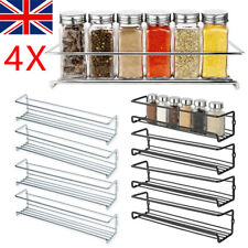 4Pcs Spice Jar Rack Kitchen