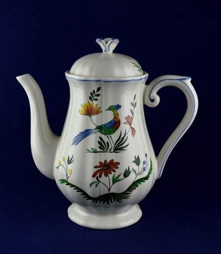 Gien french pottery - pottery, oiseaux