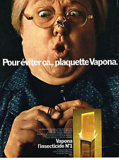 ADVERTISING 1970 VAPONA Insecticide