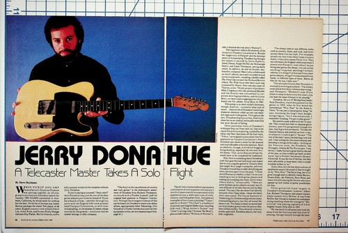 Jerry donahue telecaster - donahue,