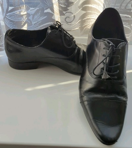Asos black leather mens - mens, derby