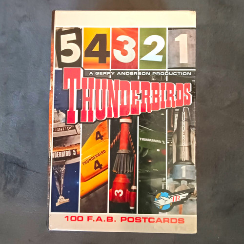 Thunderbirds 100 fab postcards - fab,