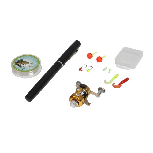 Mini pocket fishing rod pen - fishing,