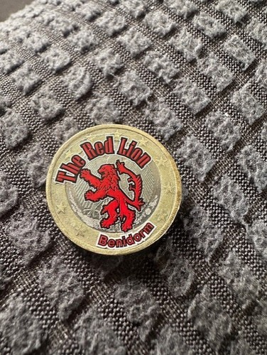 Euro red lion - :,