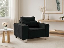 New Sloane Black Armchair