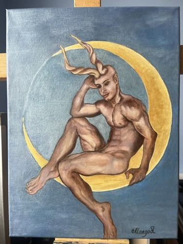 Erotic art halloween - erotic, nude