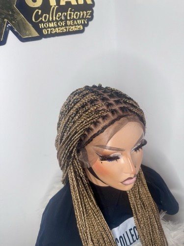 Full lace knotless braids - full,
