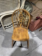 Antique Wooden Spindle Back