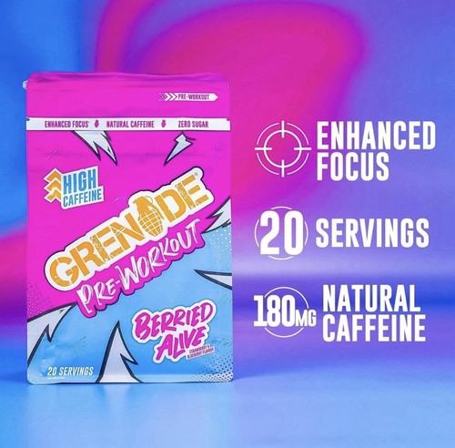 Grenade pre workout berried - grenade,