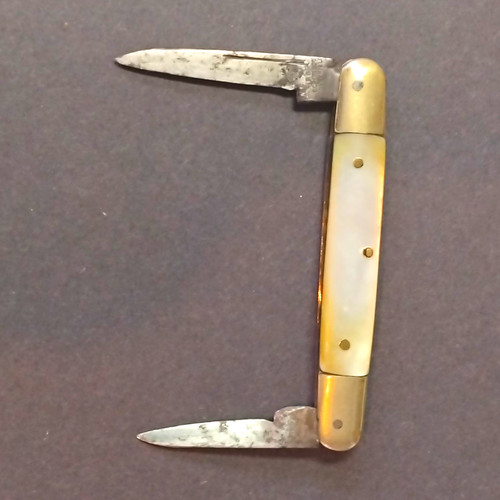 Victorian double folding quill - victorian,