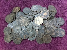 100x QUEEN VICTORIAN PENNIES BULK LOT OF VIC BRONZE PENNIES 1895-1901 NO DAMAGED