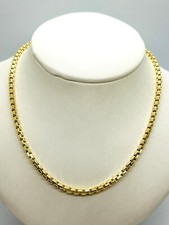 9ct Gold Square Box Belcher