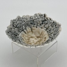 Rosemary Wren c1990 – Pierced Hand-Built porcelain Bowl