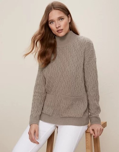 The white company funnel neck - white,