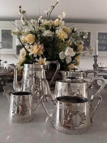 Vintage silver plated 5 - vintage, silver-plated